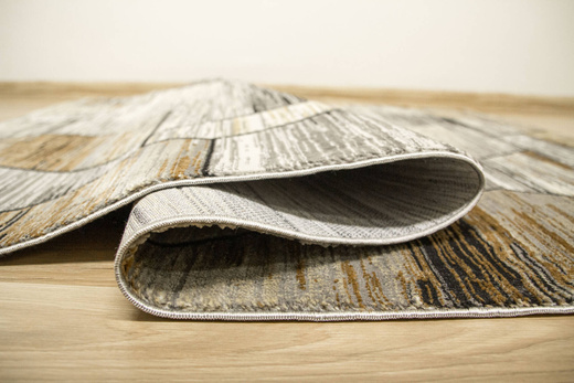 Dywan Modena 4644 m.grey/d.grey Brąz Beż Plastry Miodu