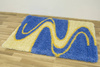 Dywan SHAGGY 0484 l.blue/yellow Żółty Niebieski