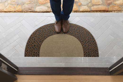 Wycieraczka Półokrągła Troya Miedź