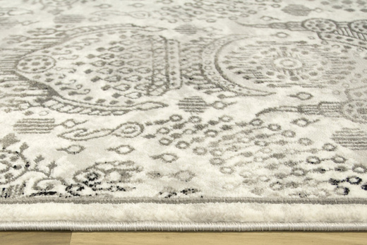 Dywan Versage 2301A black/white Ornament