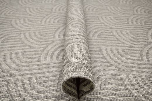 Dywan Dwustronny Sznurkowy Brussels 205725/10010 Silver Linie Outdoor