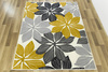 Dywan Luna 501619/89935 creme/mustard kwiaty