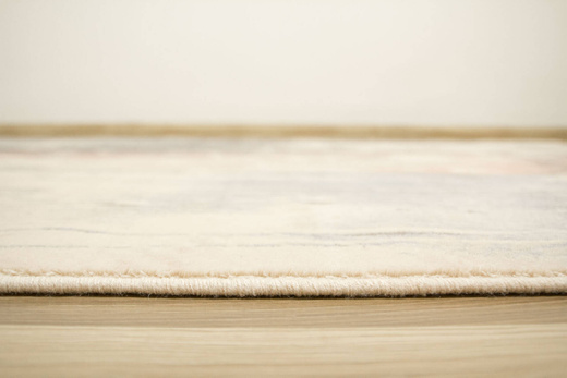 Dywan Wełniany Isfahan Ornan Morski Linie Abstrakcja