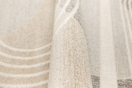 Dywan Matara N969A l.grey/m.grey Beż Krem Szary Kaszmir Geometria