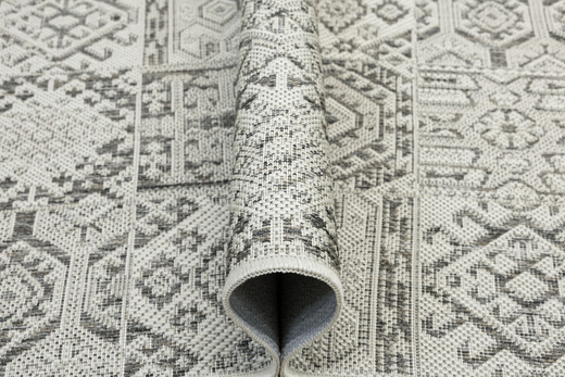 Antypoślizgowy Dywan FLEX 19636/P19 Kem Beż Patchwork