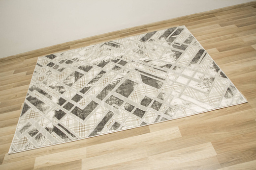 Dywan Garda P1149 Gray Szary Krem Romby Marmur