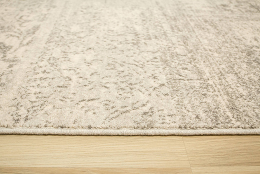 Wełniany Dywan Isfahan-M Korist Popielaty Ornament Vintage