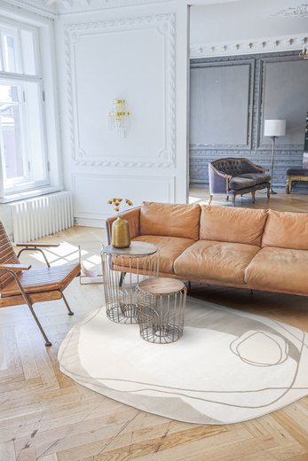 Dywan Selenne GS001A Cream/Beige Szary Beżowy Krem Ksztalt