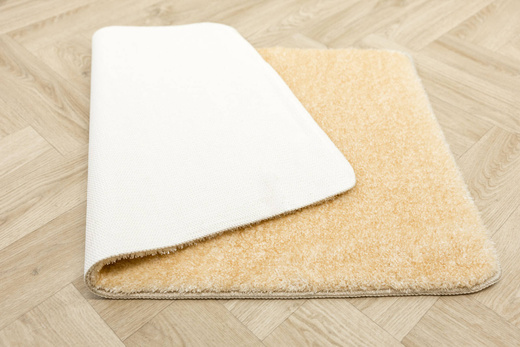 Dywanik Łazienkowy Antypoślizgowy Malmo Beż Shaggy