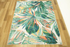 Dywan Summer Tropical Zieleń Liście Palmy Antypoślizgowy