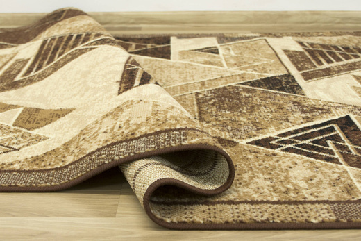 Dywan Gold 417/12 brąz beż