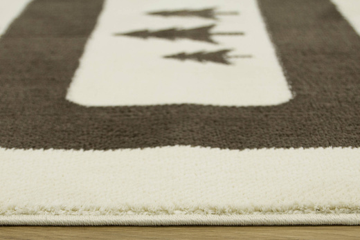 Dywan Karo 6065A brown/white 23 Khave/Beyaz Niedźwiadki Krem Brąz