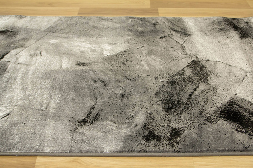 Chodnik Victoria B823A d.grey/l.grey Szary Czarny Przecierany szerokość 100 cm