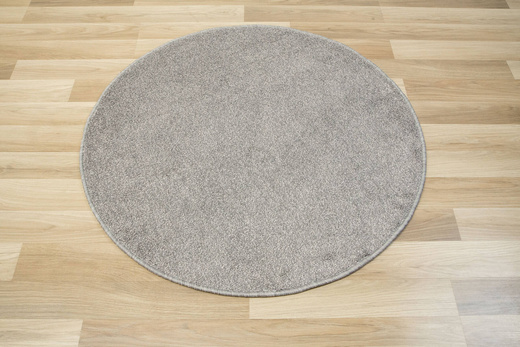 Okrągły Dywan Eternity 75 Stalowy Szary