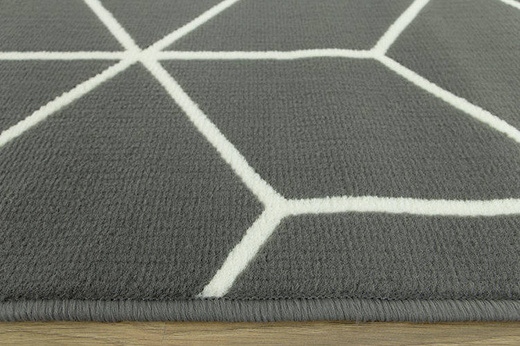 Dywan Luna 503746/51911 grey cubes szary