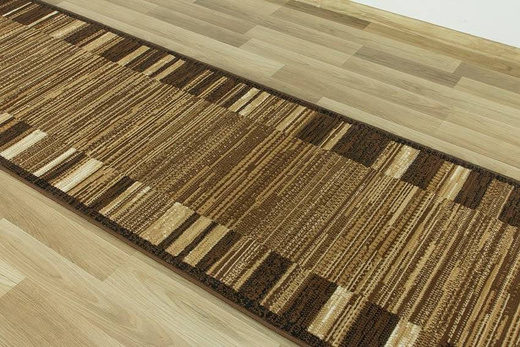 Chodnik luna 503760/50911 adagi brown szerokość 150 cm