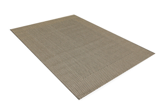 Zewnętrzny Dywan Sznurkowy Jeans 19242/P10 Brąz Beż Grafit Ramka