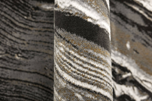 Dywan Verano G670A grey/antrasit Krem Szary Złoty Abstrakcja