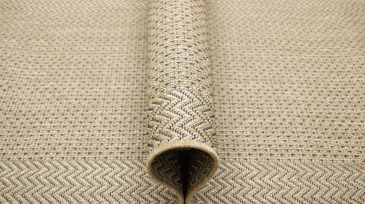 Chodnik Sznurkowy Jeans 19242/P01 Outdoor Brąz Beż szerokość 90 cm