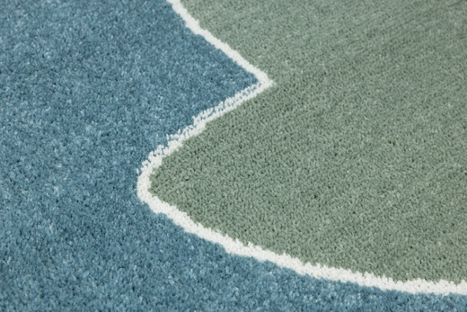 Dywan Dziecięcy Lima M043A l.blue/l.grey Niebieski Szary Jeziorko