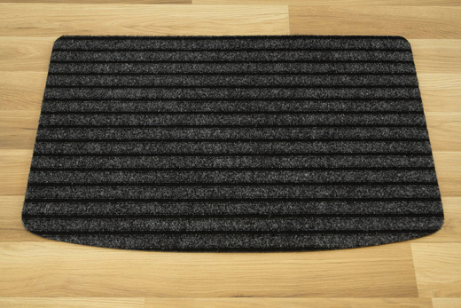 Antypoślizgowa Wycieraczka Doormats Paski Grafit Czarny