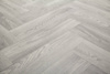 Wykładzina PCV Supertex Giuliano 593 Deski Szara Jodełka szerokość 1 m