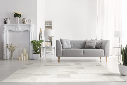 Dywan Sznurkowy Haga 04719A beige/cream Krem Beż Szary Geometria Outdoor