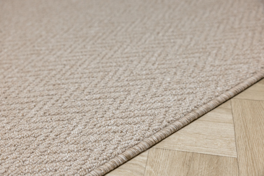 Dywan Pętelkowy Havanna 5114 Beż Krem Melanż Gruby Splot Jodełka