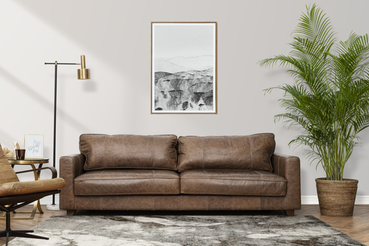 Dywan Ponte N844A l.grey/d.grey Szary Brąz Marmur