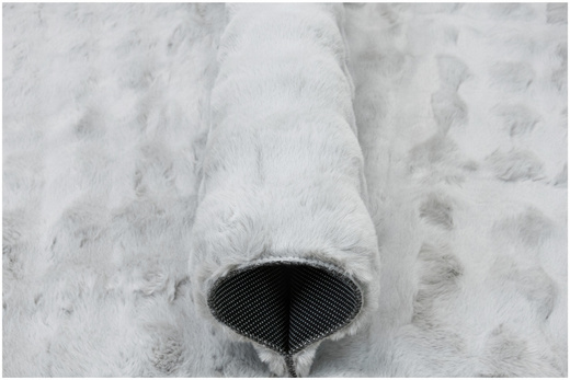 Dywan Oslo Bubble Jasny Szary Rabbit Królik