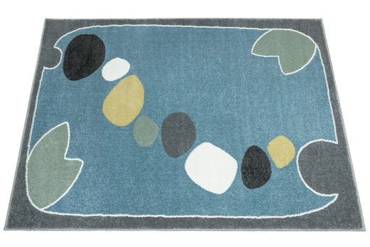 Dywan Dziecięcy Lima M043A l.blue/l.grey Niebieski Szary Jeziorko
