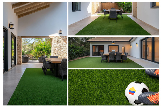 Sztuczna trawa Soul 38 mm Zieleń szerokość 5 m