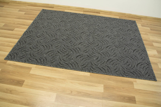 Dywan Presto 75 Grey Melanż Ciemny Szary Czarny