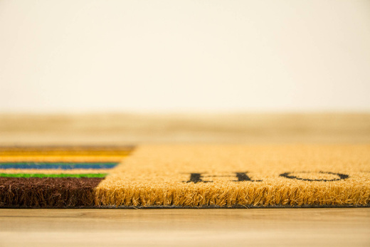 Antypoślizgowa Wycieraczka Kokosowa Kolor Home Paski