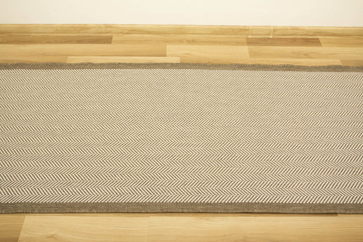 Dwustronny Sznurkowy Chodnik Brussels 205681/10210 Coffee Krem Beż szerokość 80 cm