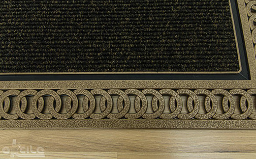 Wycieraczka Chanyl NCRC Bronze Natural Gold prostokątna