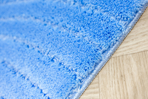 Dywanik Łazienkowy Antypoślizgowy Sara Light Blue Niebieski Fale