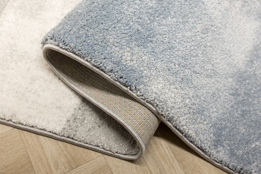 Dywan Kandy N381A l.grey/blue Szary Niebieski Fryz