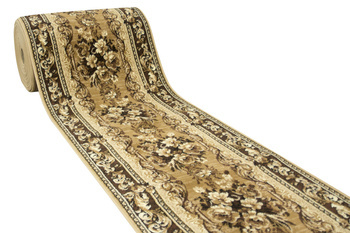 Chodnik Gold 235/12 beż szerokość 100 cm