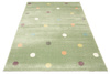  Dywan Dziecięcy Lima C275A green/lila Pistacjowy Kropki