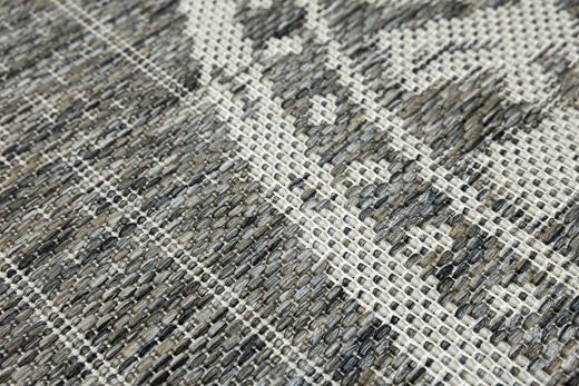 Antypoślizgowy Dywan FLEX 1907/P91 Brąz Szary Coffee