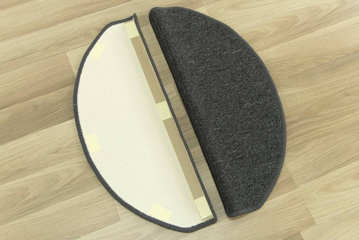 Nakładki na schody półokrągłe Astra 78 ciemny szary