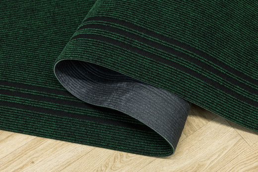 Podgumowany Chodnik Wycieraczka Staze B 759 Green Zielony szerokość 80 cm