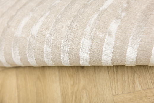 Dywan Nantes Nantes NT209A Beige/Brown Szarobeżowy Półkola