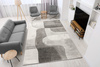 Dywan Kandy N381A l.grey/d.grey Szary Krem Fryz