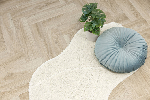 Dywanik Łazienkowy Antypoślizgowy Shell Cream Krem Muszelka