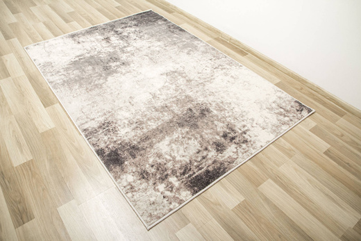 Wełniany Dywan Dywilan Raw 10 Silver Krem Antracyt Fiolet