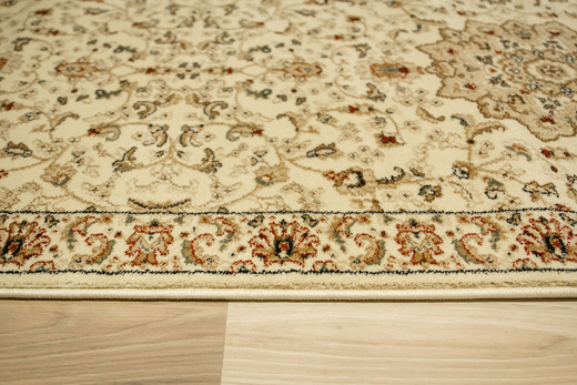 Chodnik Super Rose D373A cream/cream Krem Beż Ornament szerokość 100 cm