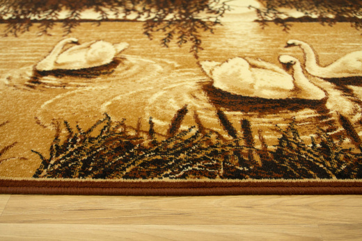 Makata Dywan łabędzie beż