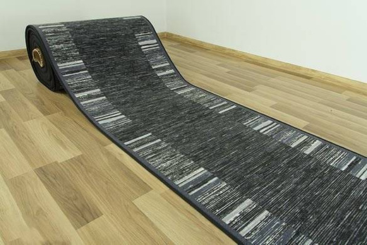 Antypoślizgowy Chodnik Adagio 29 ciemny szary szerokość 67 cm